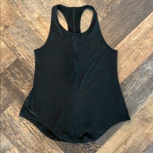 ZYIA BLACK EFFORTLESS LONG TANK